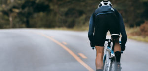 man riding a bicycle
